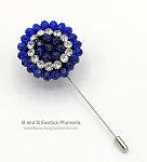 HANDMADE BUTTON LAPEL PIN P338