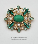 STUNNING JEWELED PIN P455